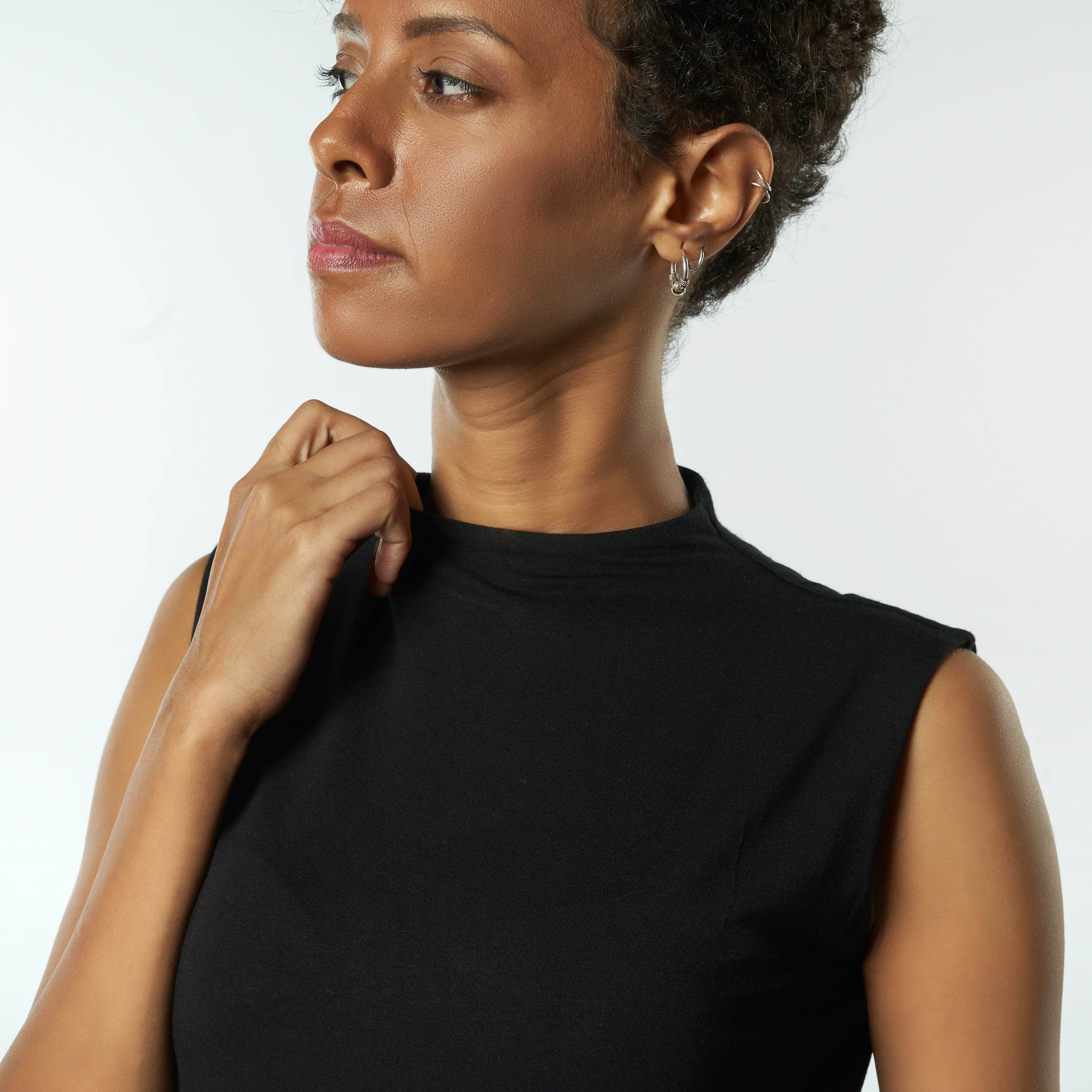 Bamboo + Premium Cotton Double Layer Long Fit Long Sleeves Basic T-Shirt - Breathe Everyday LTD