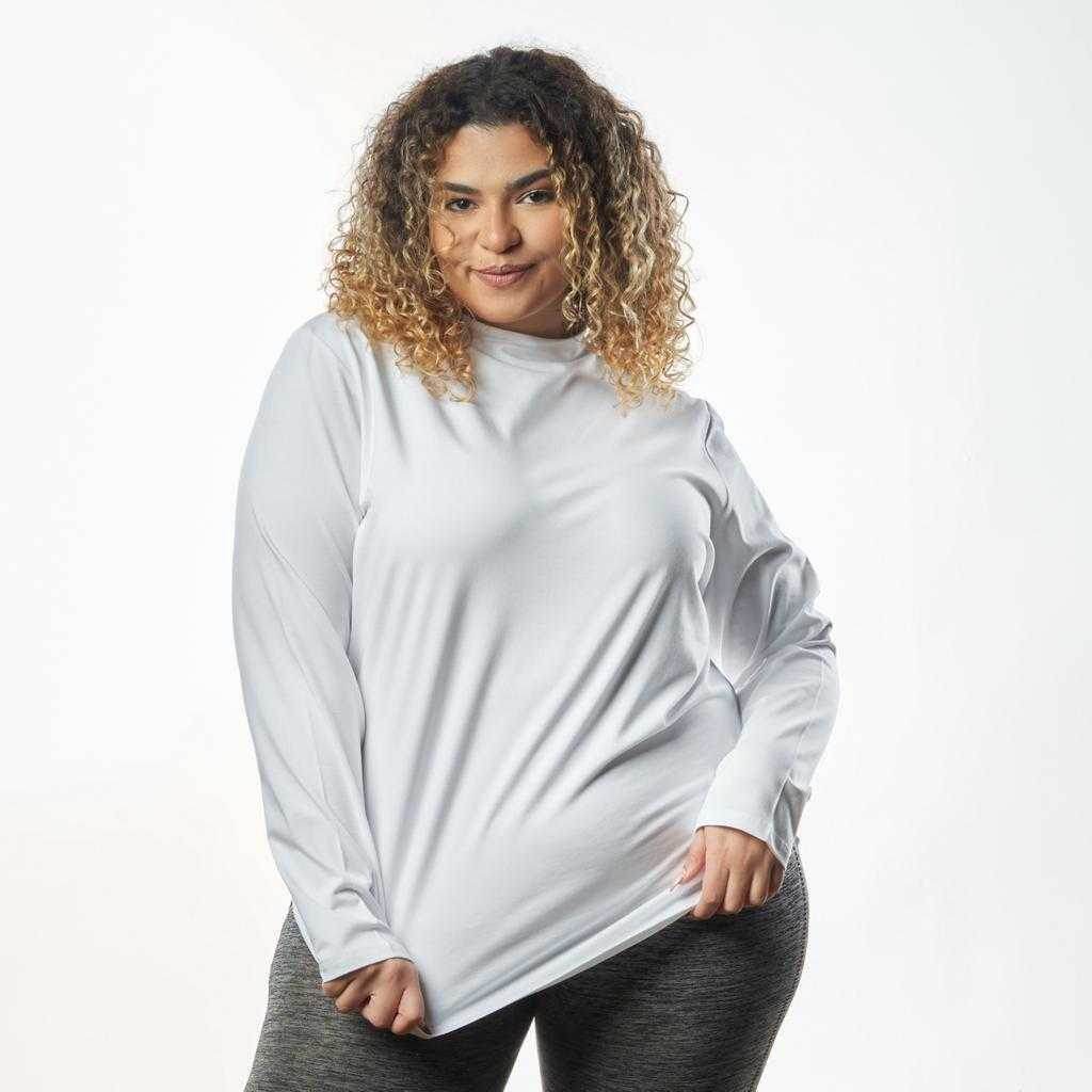 Bamboo + Premium Cotton Double Layer Short Fit Long Sleeves Basic T-Shirt - Breathe Everyday LTD