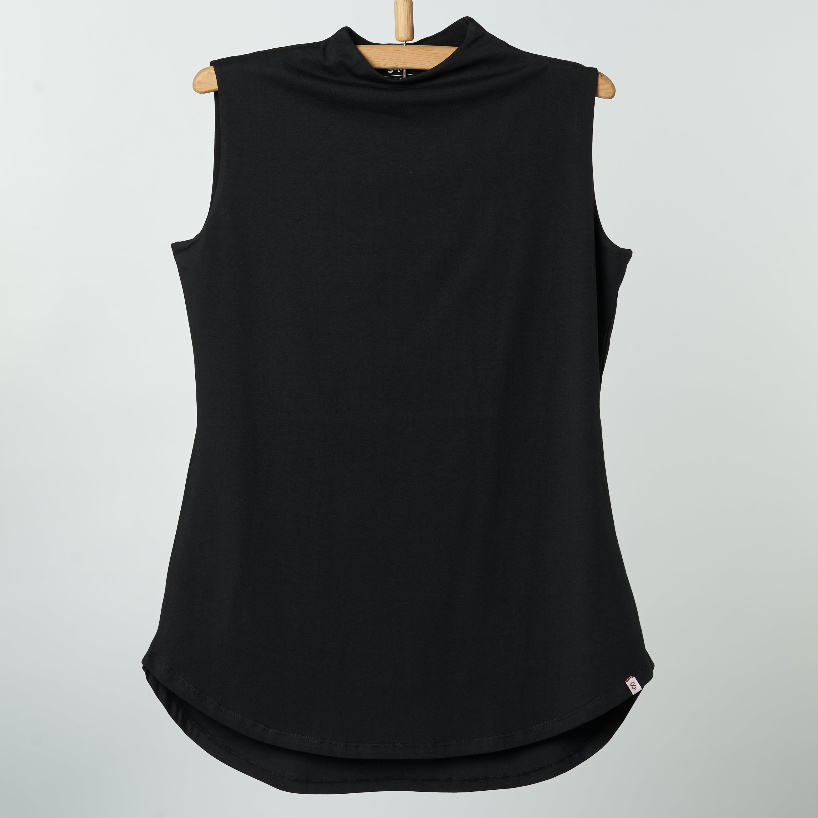 Bamboo + Premium Cotton Double Layer Long Fit Sleeveless Basic T - Shirt - Breathe Everyday LTD