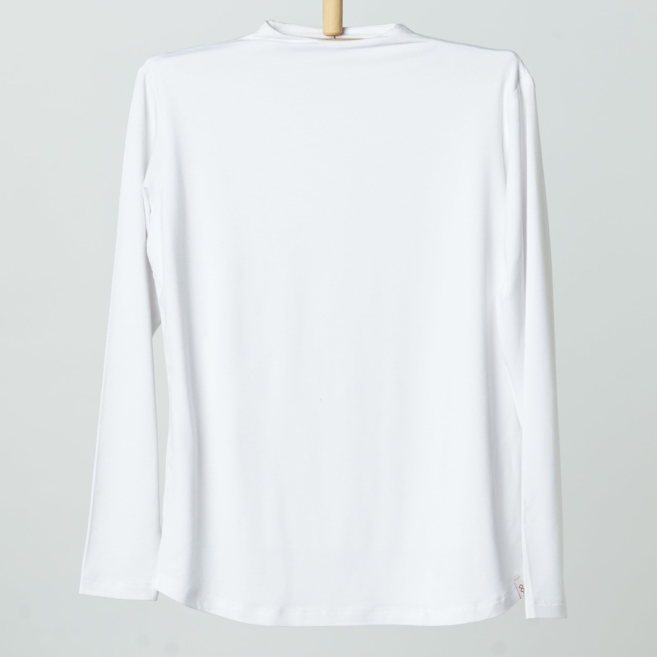 Bamboo + Premium Cotton Double Layer Short Fit Long Sleeves Basic T - Shirt - Breathe Everyday LTD